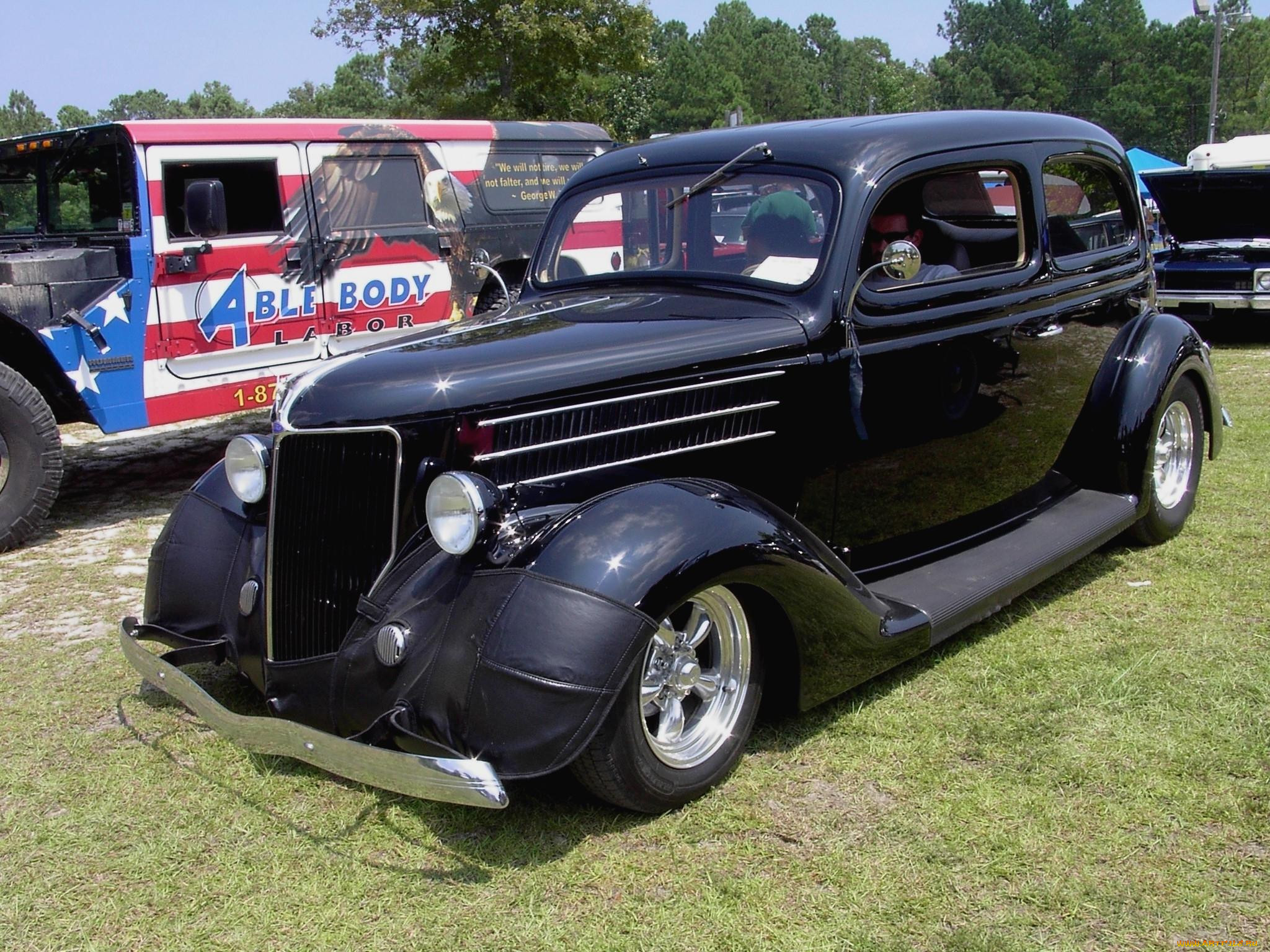 1936, ford, sedan, classic, 